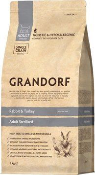 Grandorf Rabbit&Turkey Adult Medium Maxi кролик та індичка сухий комплексний корм для дорослих собак середніх і великих порід 1 кг 78678 фото