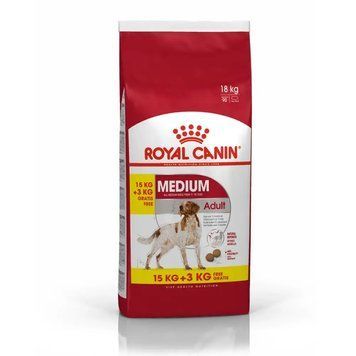 АКЦІЯ Royal Canin Medium Adult Сухий корм для собак свійський птах 15+3 кг 72950 фото
