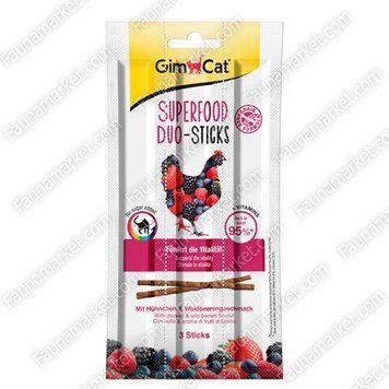 Gimcat Superfood дуо-палочки с цыпленком и ягодами 35103 фото
