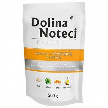 Dolina Noteci Premium консерва для взрослых собак Утка и тыква 450 мл 34799 фото