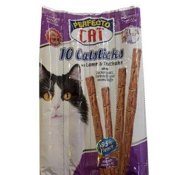 Perfecto Cat Палички індичка з ягням фіолетові 10 шт. х 5 г Німеччина 37648 фото