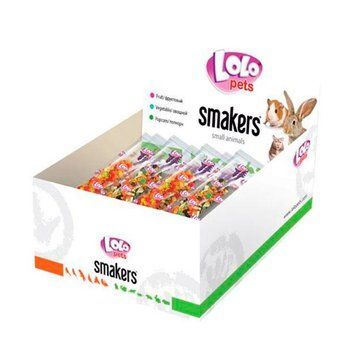 Lolo Pets Extrimo Smakers для кролика с попкорном 45 г 73132 40см 64740 фото