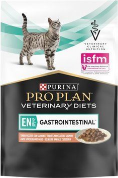 АКЦІЯ Pro Plan Veterinary Diets EN Gastrointestinal вологий корм для шлунково-кишкового тракту та кошенят 85 г 81332 фото