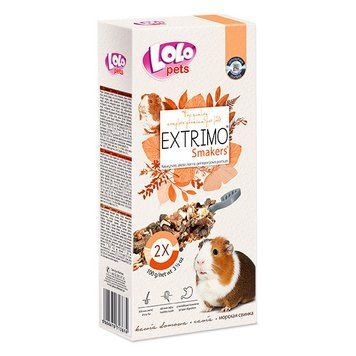 Ласощі для морської свинки Lolopets EXTRIMO SMAKERS 100 г 42342 фото