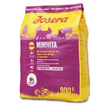 Josera MiniSenior (MiniVita) Беззерновой корм для собак старше 8 лет, 900 г 38154 фото