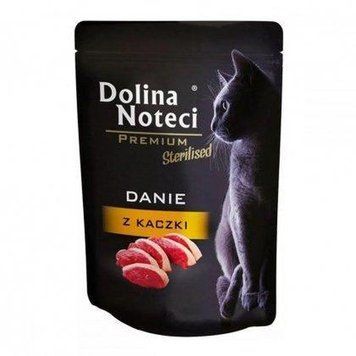 Консерва для котів Dolina Noteci Piper Cat для стерилизованых кішок з качкою 85г (56431) 56431 фото