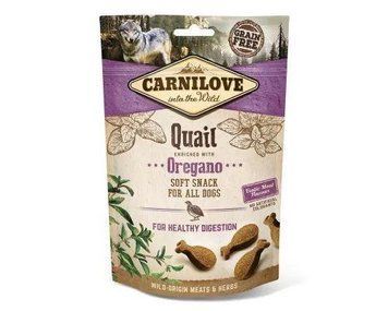 Ласощі Carnilove Dog Soft Snack для собак з перепілом і орегано 200 г 73738 фото
