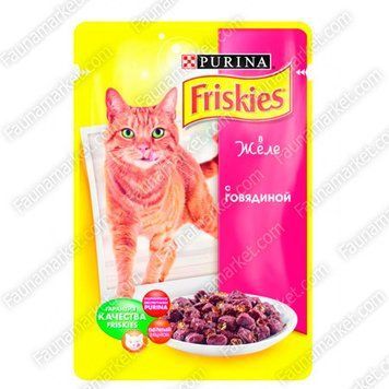 Friskies консерва для кошек Говядина в желе 20992 фото