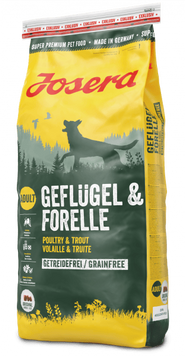 Josera Gefl&uuml;gel & Forelle 15кг Беззерновой корм для собак 63470 фото