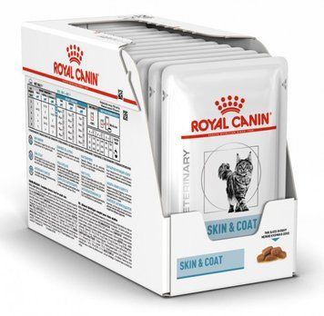 Royal Canin Skin&Coat 85г - корм для кошек при дерматозе и выпадении шерсти 15 кг 56858 фото