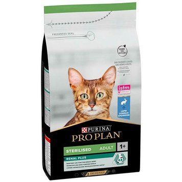 PRO PLAN Sterilised для кастрованих котів з кроликом і рисом 1,5 кг 36646 фото