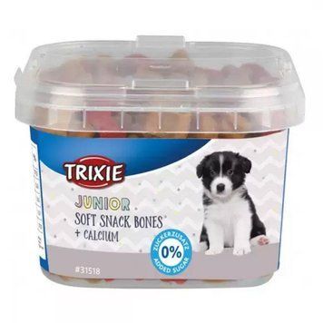 Soft Snack Bones Junior Витамины с кальцием для щенков 140гр 31518 10шт 64268 фото