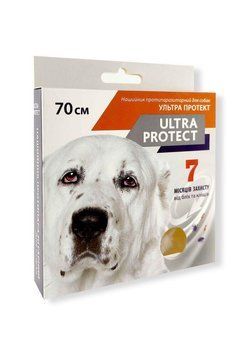 Ultra Protect Ошейник от блох и клещей для собак крупных пород 32565 фото