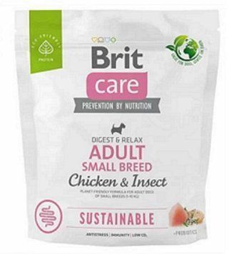 Brit Care Dog Sustainable Adult Small Breed Chicken & Insect Сухой корм для собак малых пород с курицей и насекомыми 73304 фото