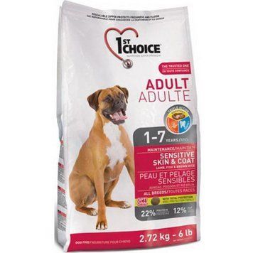 1st Choice Adult Sensitive Lamb&Fish Сухой корм для собак с ягненком и рыбой 10 мл (1мл/3кг) для собак 57529 фото
