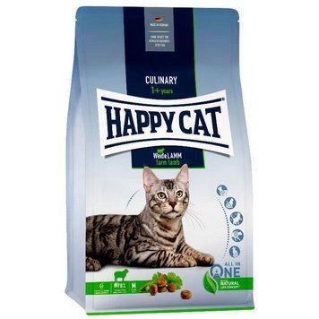 Happy cat Supreme Adult пасовищний ягня 300г 36694 фото