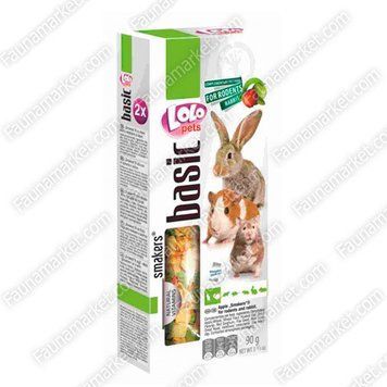 Лакомство для грызунов с яблоком, Lolopets 1 кг 47543 фото