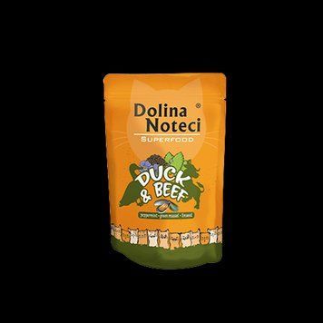 Dolina Noteci Premium Superfood для кошек утка и говядина 85гр пауч 304760 58507 фото