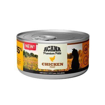 Acana Premium Pate Chicken Recipe Влажный корм для кошек с курицей, 85 г 75703 фото