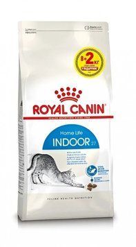 АКЦІЯ Royal Canin Indoor сухий корм для дорослих кішок, які не залишають приміщення 8+2 кг 69171 фото