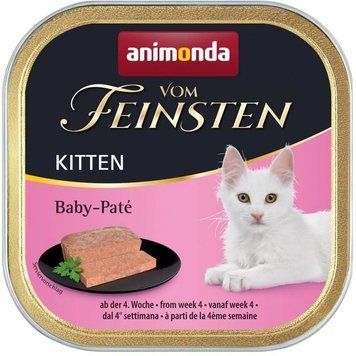 Animonda Vom Feinsten Kitten Baby-Pate вологий корм для кошенят 100 г 82444 фото