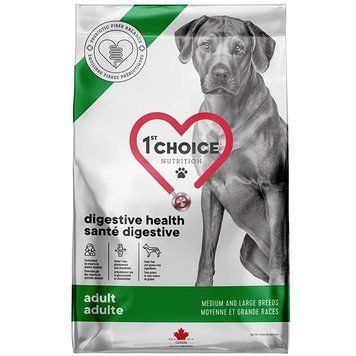 1st Choice Adult Digestive Health Medium and Large, гастроінтестінал, Сухий дієтичний корм для собак середніх і великих порід 12 кг 77922 фото