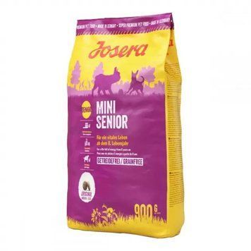 Josera MiniSenior Сухий корм для літніх собак дрібних порід 900 гр 72617 фото