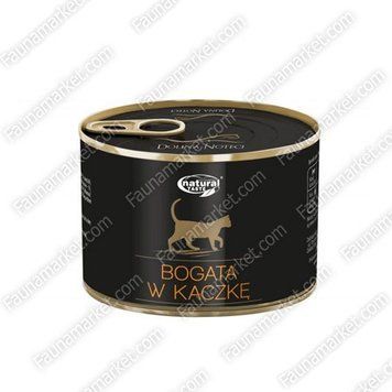Консерва для котів Dolina Notice Natural Taste Cat Duck з Качкою 185м 32572 фото