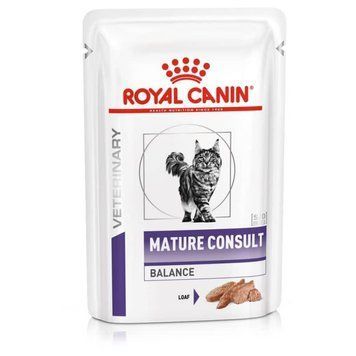 Royal Canin Mature Consult Balance in loaf 85г Влажный корм для снижения образования струвитных камней 125 мг 16-25 кг 68138 фото