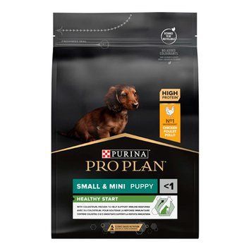 PRO PLAN Puppy Small & Mini сухий корм для цуценят і молодих собак дрібних порід із куркою 3 кг 47208 фото