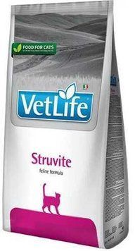 Farmina Vet Life Struvite Фарміна Вет ЛайфCat Ветеринарна дієта для котів і кішок у разі сечокам'яної хвороби 2 79098 фото