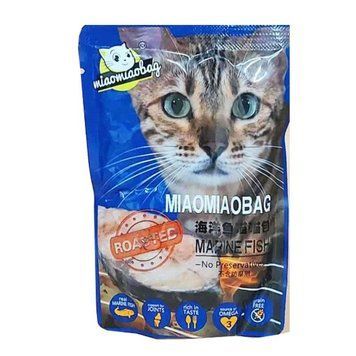 Miaomi консервы для котов со вкусом морской рыбы 85г 5шт 74203 63883 фото