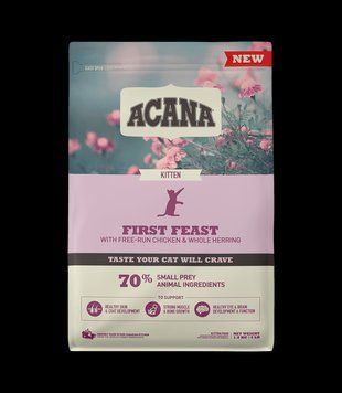 Acana Kitten First Feast Сухий корм для кошенят 1,8 кг 67447 фото