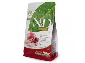 Farmina ND Grain Free Prime Chicken Pomegranate Neutered Adult Фарміна корм для стерилізованих кішок Курка 78413 фото
