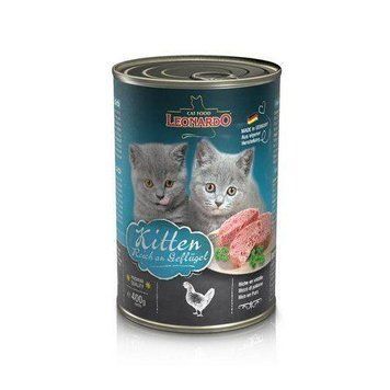 Леонардо Ексклюзив консервы для котят птица 400 г 1 кг 65088 фото