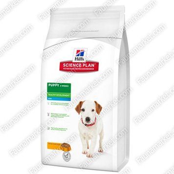 Hills SP Puppy Mini Breed с курицей для щенков мелких пород до 1 года Серое 18870 фото