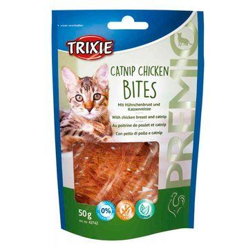 Catnip Chicken Bites куриное филе с мятой Trixie 42742 38201 фото