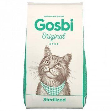 Сухой корм для кошек Gosbi Original Sterilized 4.5кг 12кг 62794 фото