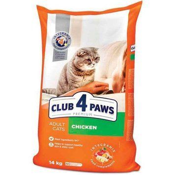 Club 4 paws (Клуб 4 лапы) Premium Adult с курицей 300г 38565 фото