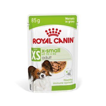 Акція Royal Canin X-Small Adult вологий корм для собак мініатюрних порід 3 + 1 по 85 г 82321 фото