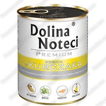 Dolina Noteci Premium влажный корм для собак Курица d22см 1.5л 32081 фото
