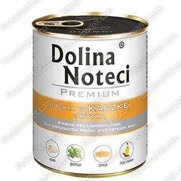 Dolina Noteci Premium консерва для дорослих собак качка і гарбуз-400г 32085 фото