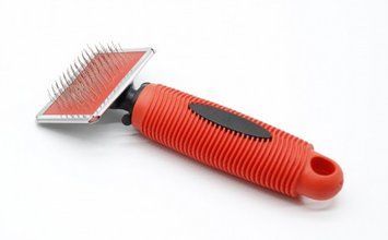 Гребінець гумова м'яка ручка 156 см 73783 фото