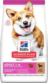 Hill's (Хиллс) Science Plan Adult Small&Miniature Lamb&Rice Сухой корм для собак мелких пород от 1 года до 6 лет с ягненком и рисом 500г 61050 фото