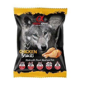 Alpha Spirit DOG Snacks, курица полувлажное лакомство, кубики 50гр 24920 - 2 * 0,75 л 78306 фото
