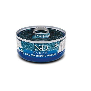 Farmina ND Grain Free Ocean Tuna, Sardine Shrimp Фарміна вологий беззерновий корм для кішок Тунець, Сардина та 80242 фото
