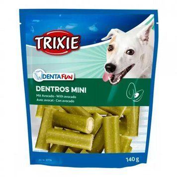 Denta Fun Dentros Mini Ласощі для собак 10 шт 140 г авокадо Триксі 31776 21651 фото