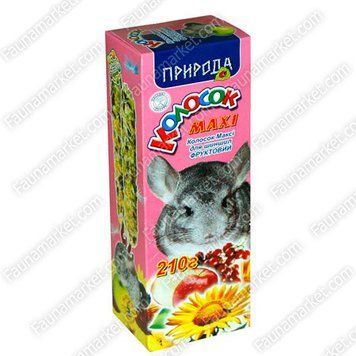 Колосок для шиншилл Макси Фруктовый Їжа для собак з індичкою 5кг PRACTIK SIMPLE 47371 фото