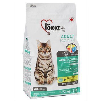 1st Choice Weight Control Сухой корм для кошек склонных к полноте d 12см 150 мл 28157 фото
