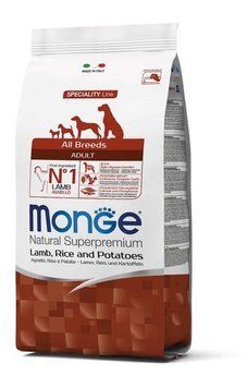 Monge dog all breeds adult Rice & Potatoes ягня і рис сухий монопротеїновий Корм для собак 15 кг 78778 фото